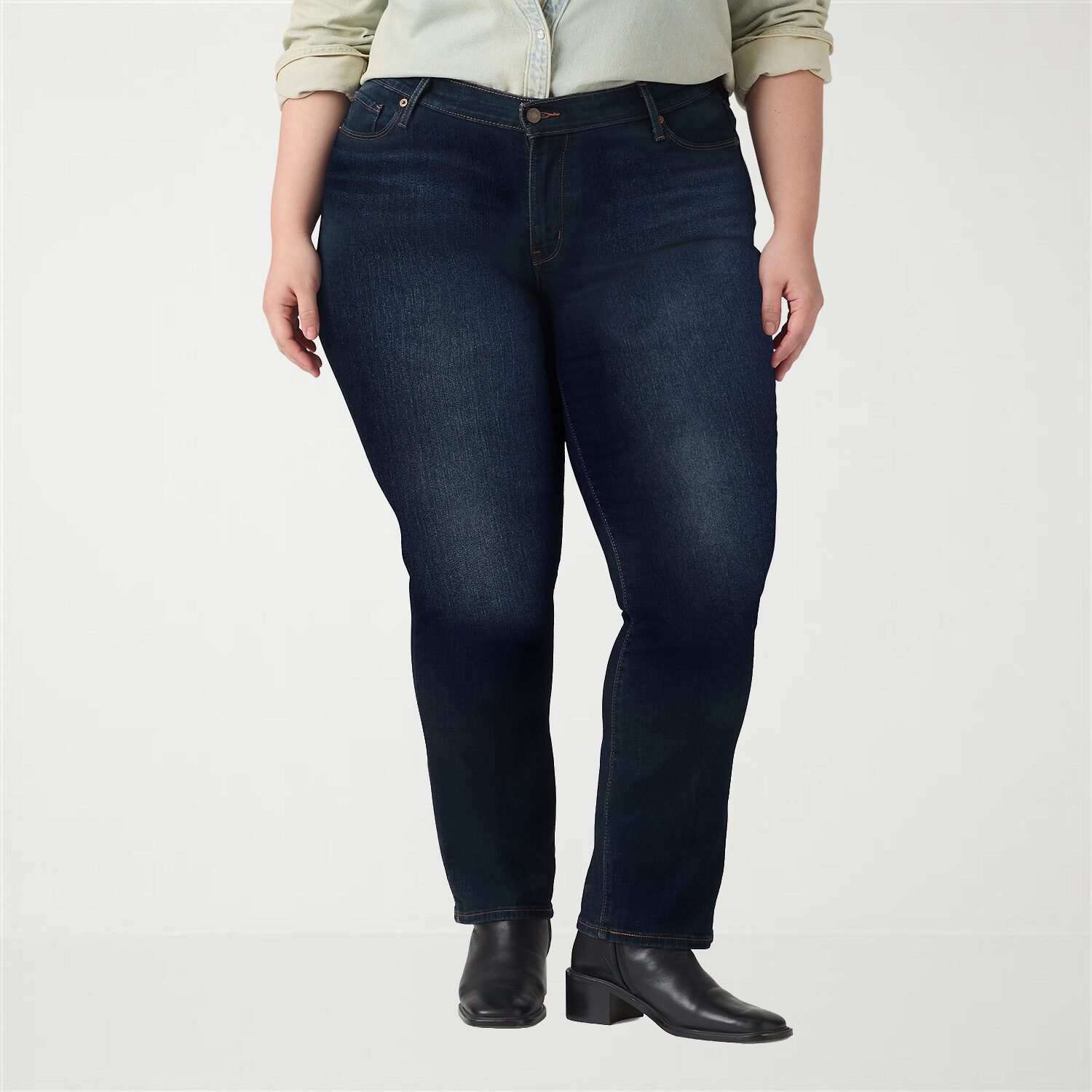 Levi's® Womens Plus Classic Straight Jean