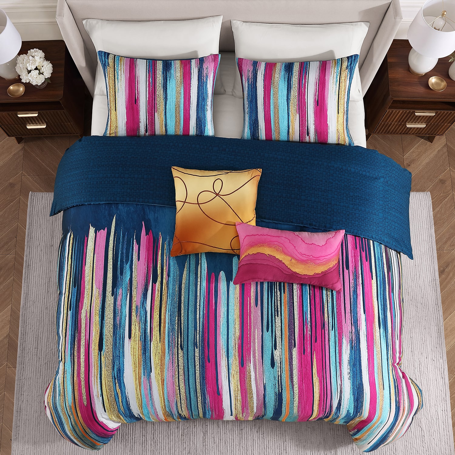 Bebejan Modern Palette 5-pc. Reversible Comforter Set