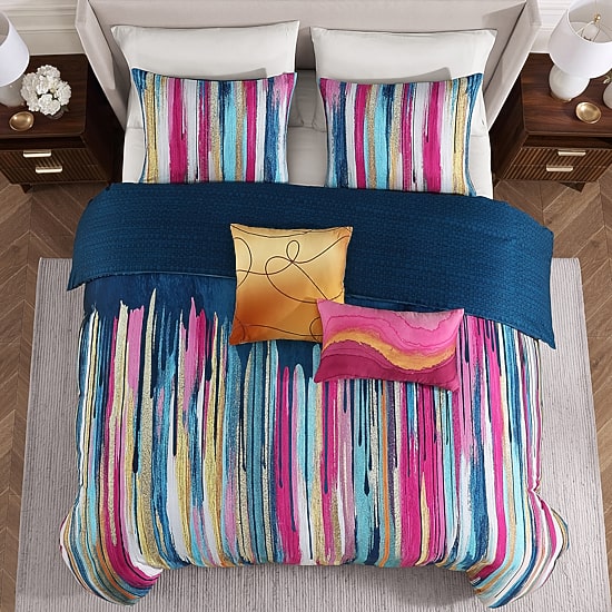 Bebejan Modern Palette 5-pc. Reversible Comforter Set