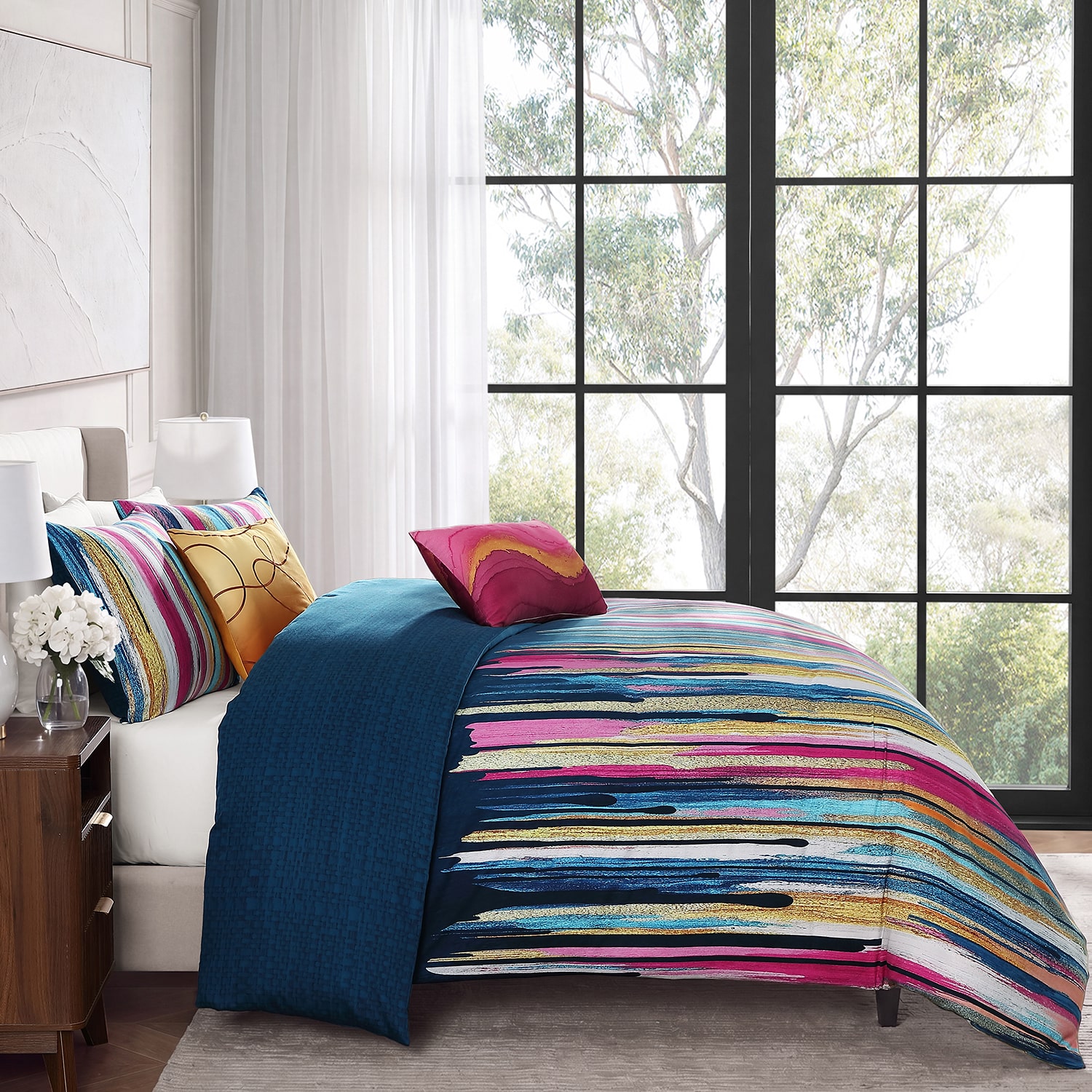 Bebejan Modern Palette 5-pc. Reversible Comforter Set