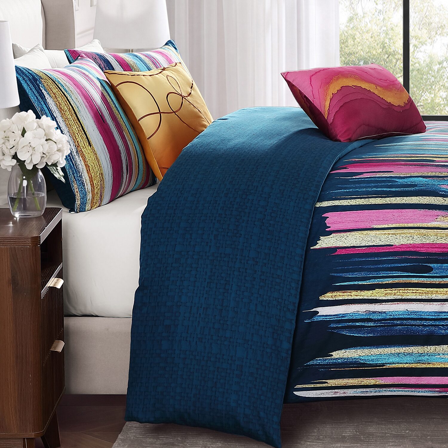 Bebejan Modern Palette 5-pc. Reversible Comforter Set