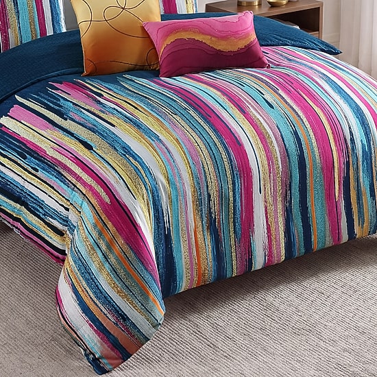 Bebejan Modern Palette 5-pc. Reversible Comforter Set
