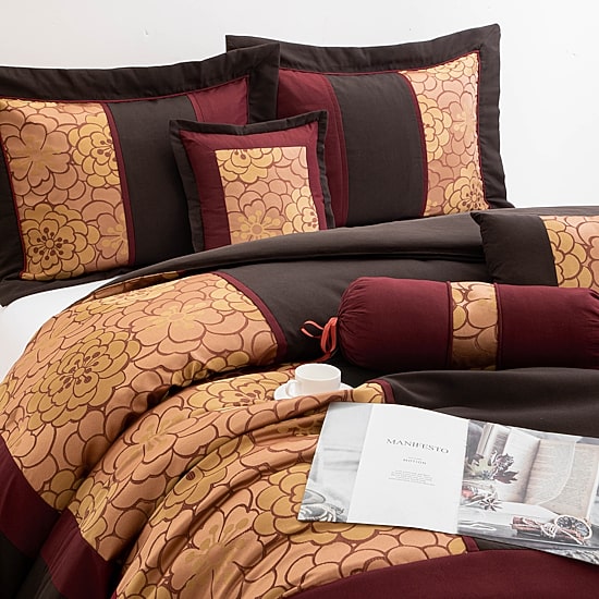 Stratford Park Emery 7-pc. Midweight Complete Bedding Set