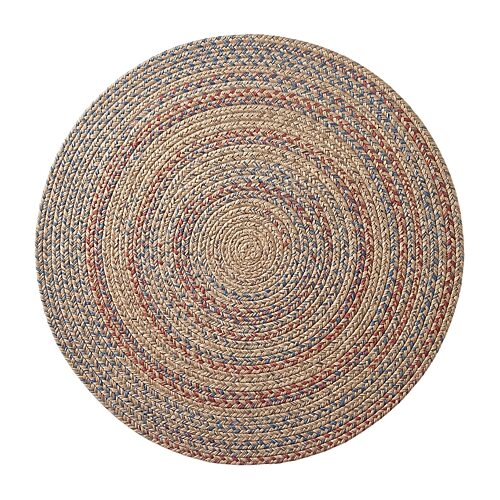 Capel Inc. 27x48 Andreanna Braided Reversible Indoor Rectangular Area Rug In Brown