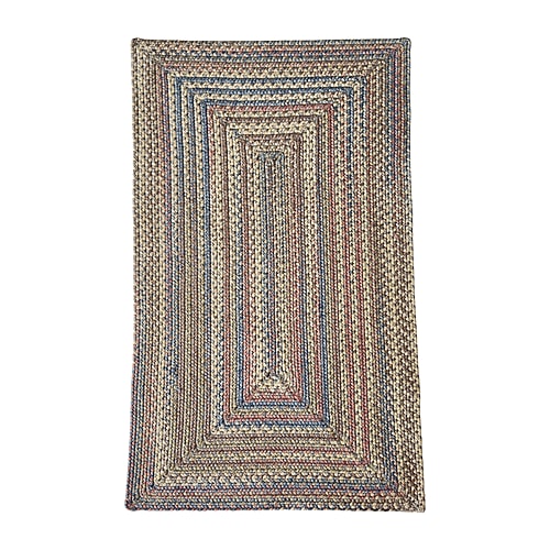 Capel Inc. 27x48 Andreanna Braided Reversible Indoor Rectangular Area Rug In Gray