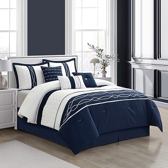 Stratford Park Kayden 7pc Midweight Comforter Set