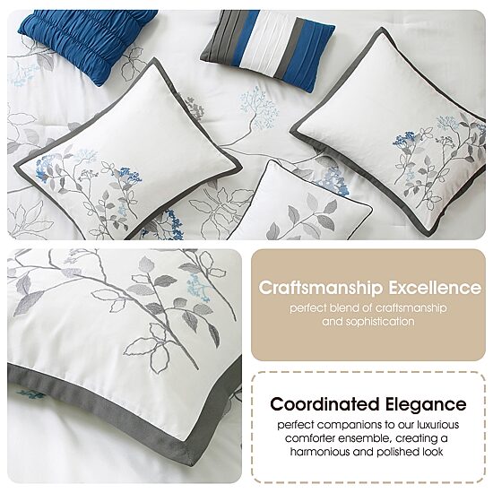 Stratford Park Clarissa 7-pc. Midweight Comforter Set