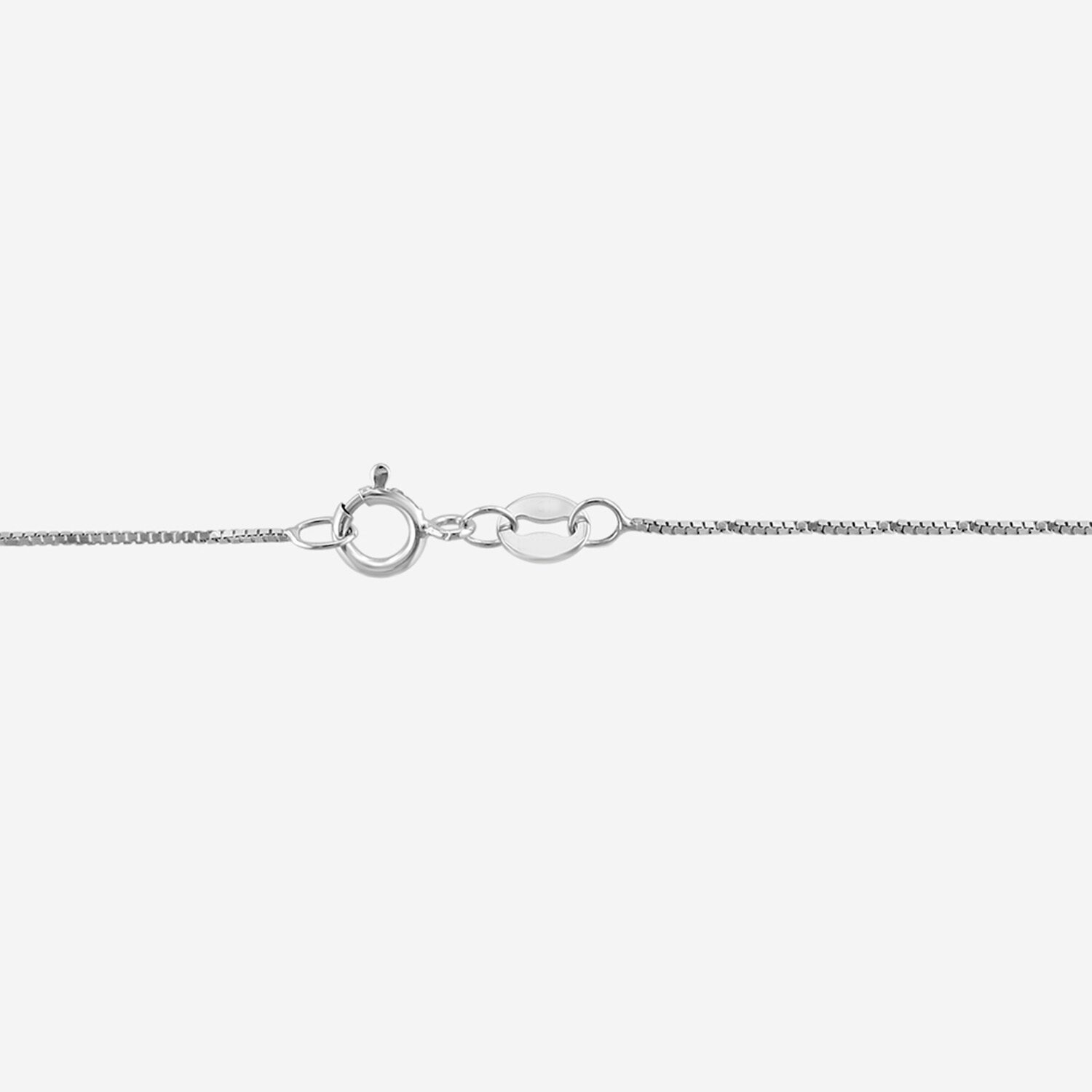 Effy Final Call Limited Quantities! Womens 3/4 CT. T.W. Lab Grown White Diamond 14K White Gold Round 18 Inch Pendant Necklace