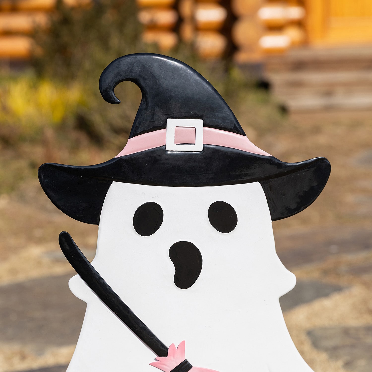 Glitzhome Metal Ghosts Halloween Yard Art