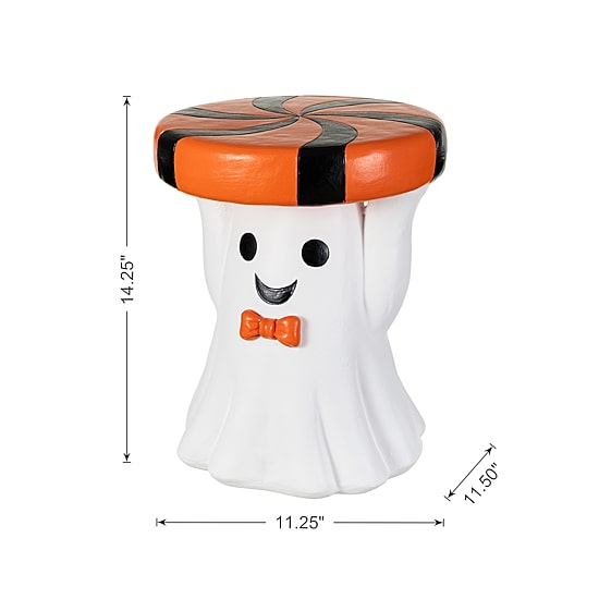 Glitzhome 15" Ghost Stool Bar Stool