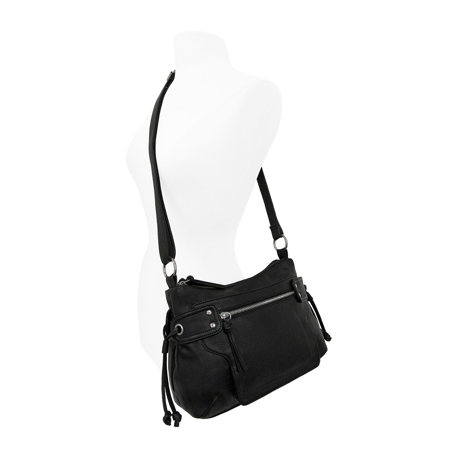 Bueno of California Grainy Wash Crossbody Bag