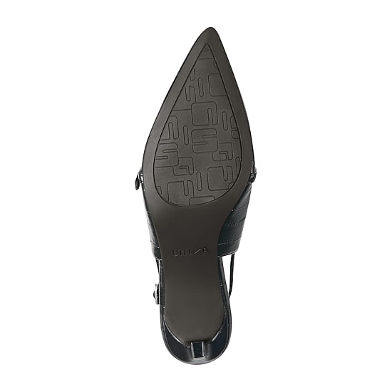 Unisa Takala Womens Pointed Closed Toe Sculptural Heel Pumps