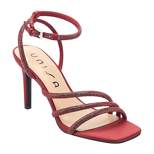 Unisa Womens Farroe Heeled Sandals In Red