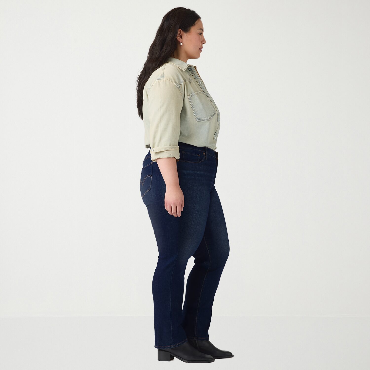 Levi's® Womens Plus Classic Straight Jean