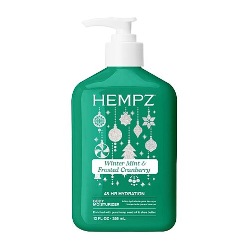 Hempz Winter Mint & Frosted Cranberry Body Moisturizer 12 Fl.oz. In No Color