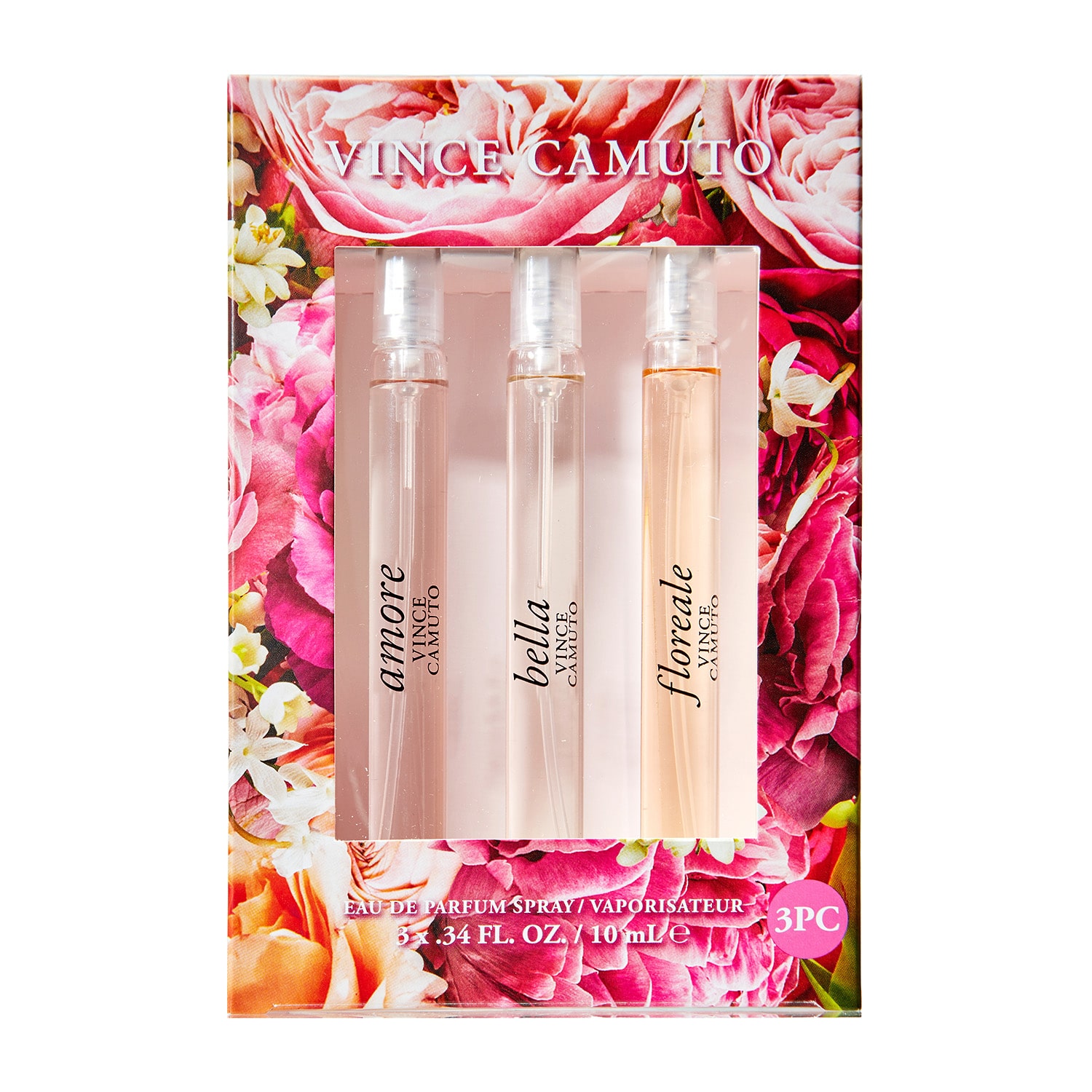 Vince Camuto For Women Eau De Parfum 3-Pc Travel Spray Coffret Set ($75 Value) Perfume Set
