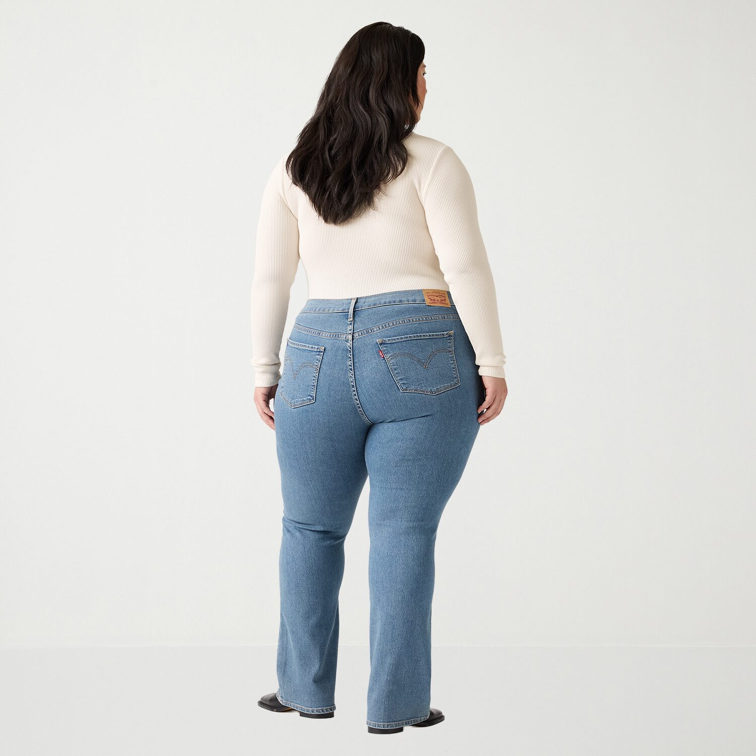 Levi's® Womens Plus Mid Rise Classic Bootcut Jean
