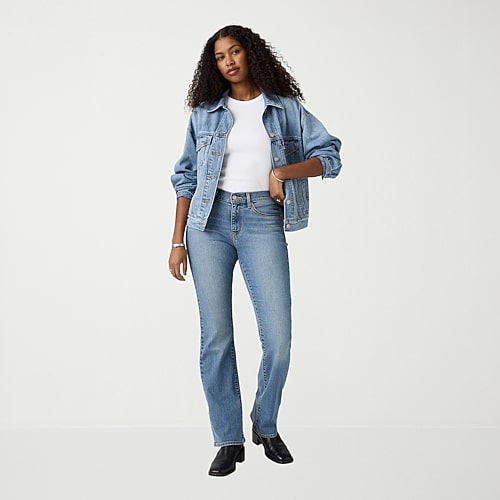 Levi's Women's Casual Classic Mid Rise Bootcut Jeans - Camp Denim