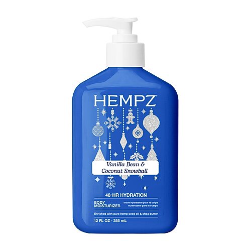 Hempz Vanilla Bean & Coconut Snowball Body Moisturizer 12 Fl.oz. In No Color