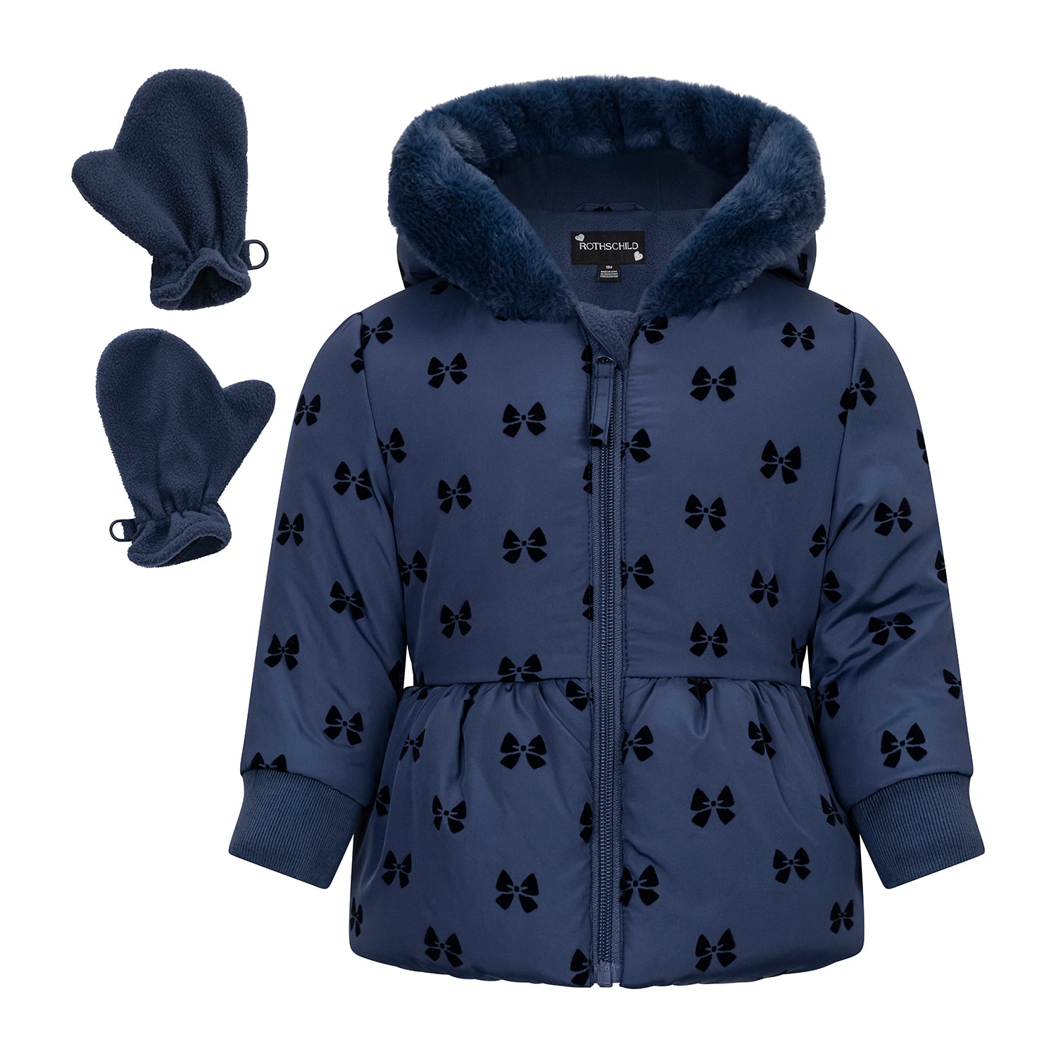 S Rothschild Girls Heavyweight Puffer Jacket