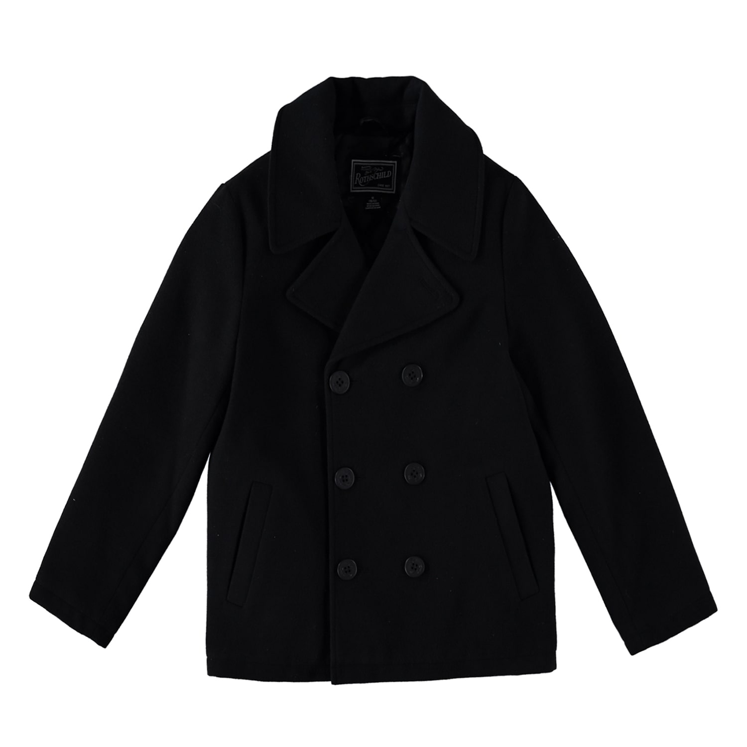 S Rothschild Toddler Boys Midweight Peacoat
