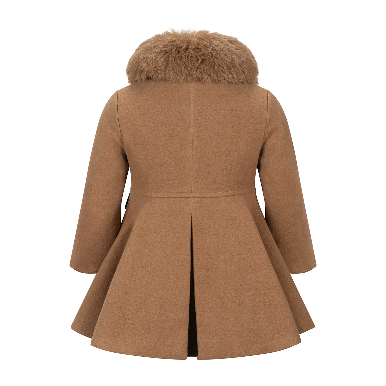 S Rothschild Toddler Girls Midweight Fit & Flare Coat