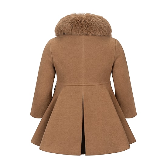 S Rothschild Toddler Girls Midweight Fit & Flare Coat