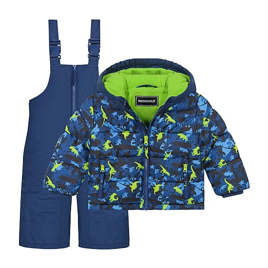 S Rothschild Toddler Boys Heavyweight Snow Bib