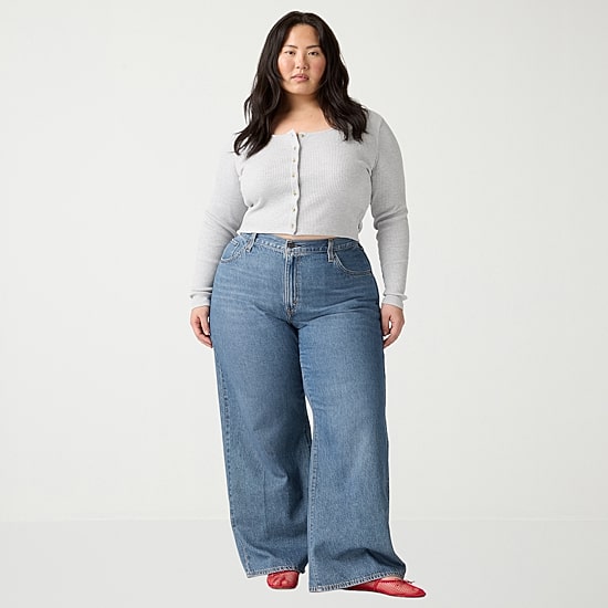 Levis Womens Plus Cinch Baggy