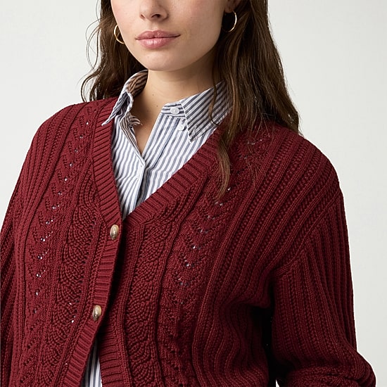 Levis Womens Snowflake Cardigan