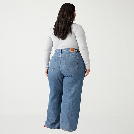 Levis Womens Plus Cinch Baggy