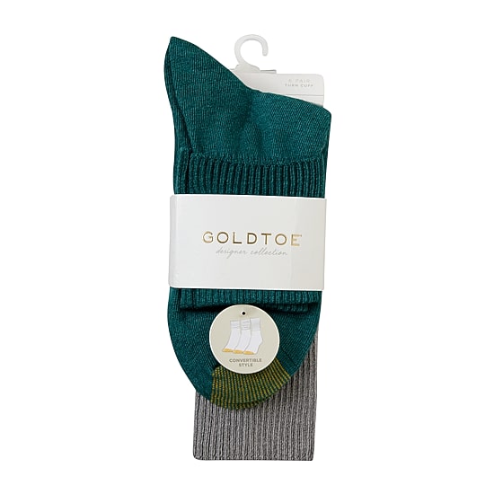 Gold Toe Womens 6 Pair Turncuff Socks