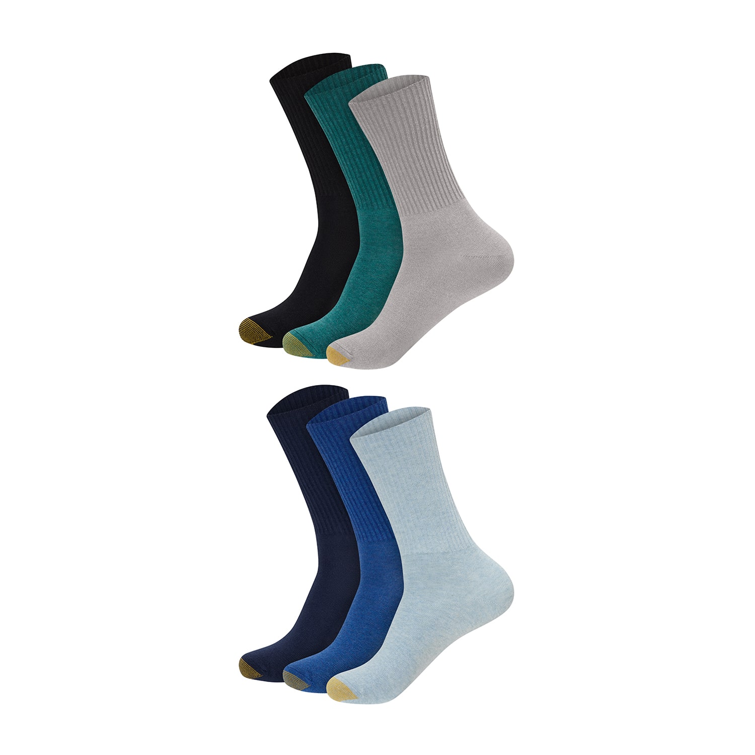 Gold Toe Womens 6 Pair Turncuff Socks