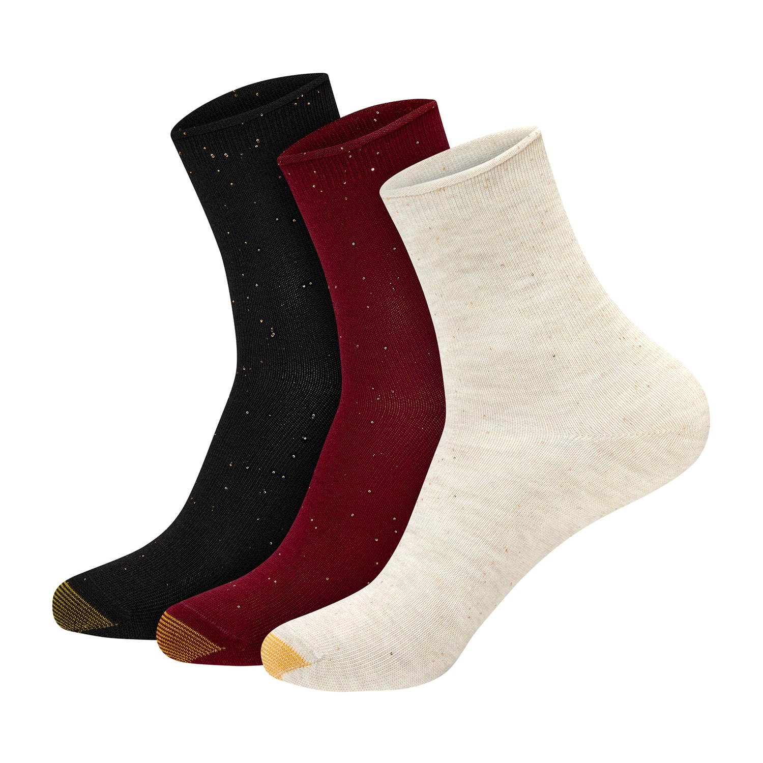 Gold Toe Womens Pair Quarter Ankle Socks