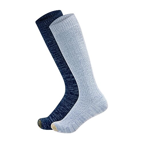 Gold Toe Womens 2 Pair Knee High Socks In Blue