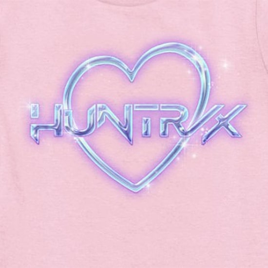 Little & Big Kid Girls Crew Neck Short Sleeve Regular Fit KPOP Demon Hunters Graphic T-Shirt