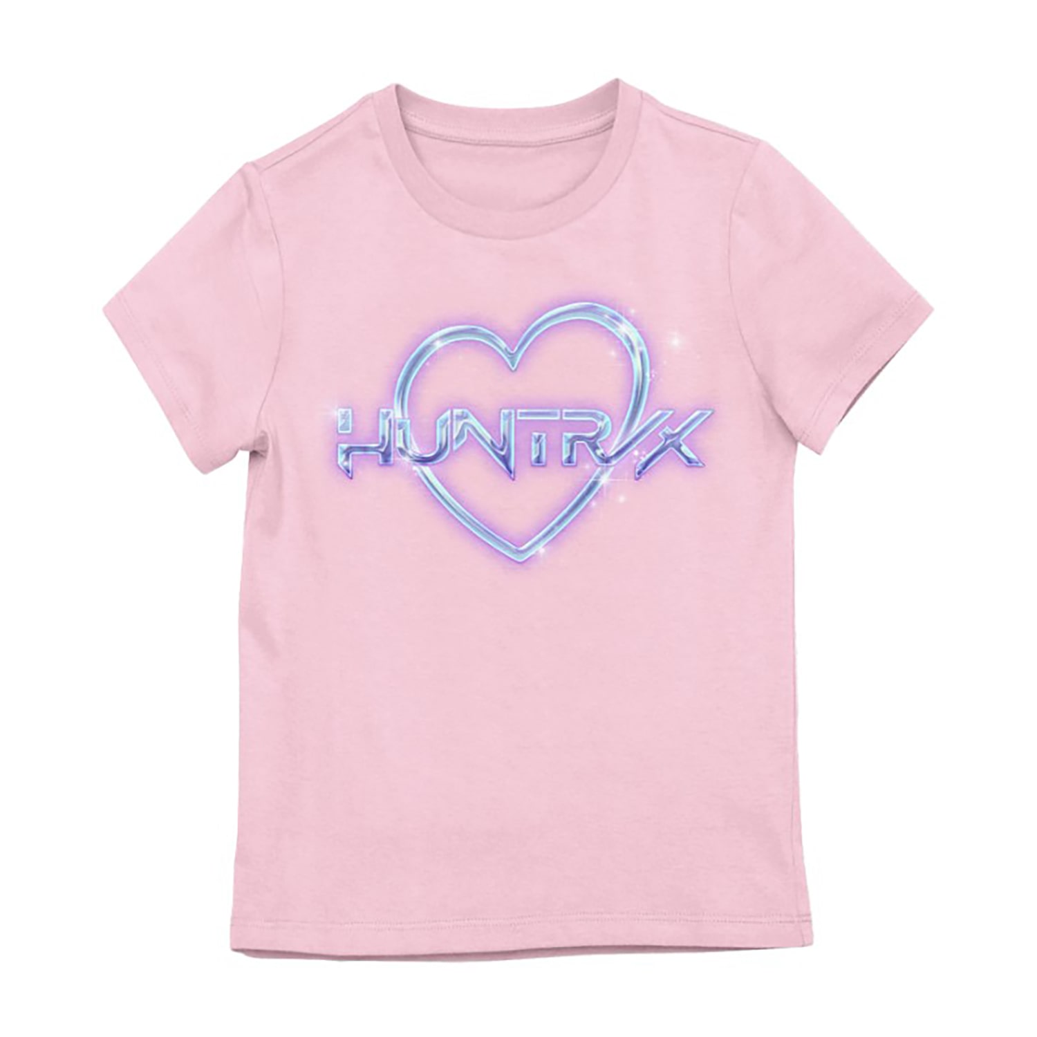 Little & Big Kid Girls Crew Neck Short Sleeve Regular Fit KPOP Demon Hunters Graphic T-Shirt