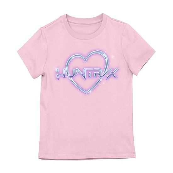 Little & Big Kid Girls Crew Neck Short Sleeve Regular Fit KPOP Demon Hunters Graphic T-Shirt