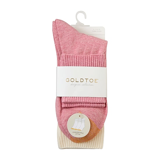 Gold Toe Womens 6 Pair Turncuff Socks