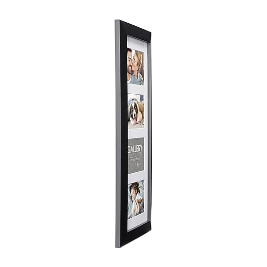 Malden 4-Op. 4x6 Berkeley Black Matt 4-Opening Collage Frame