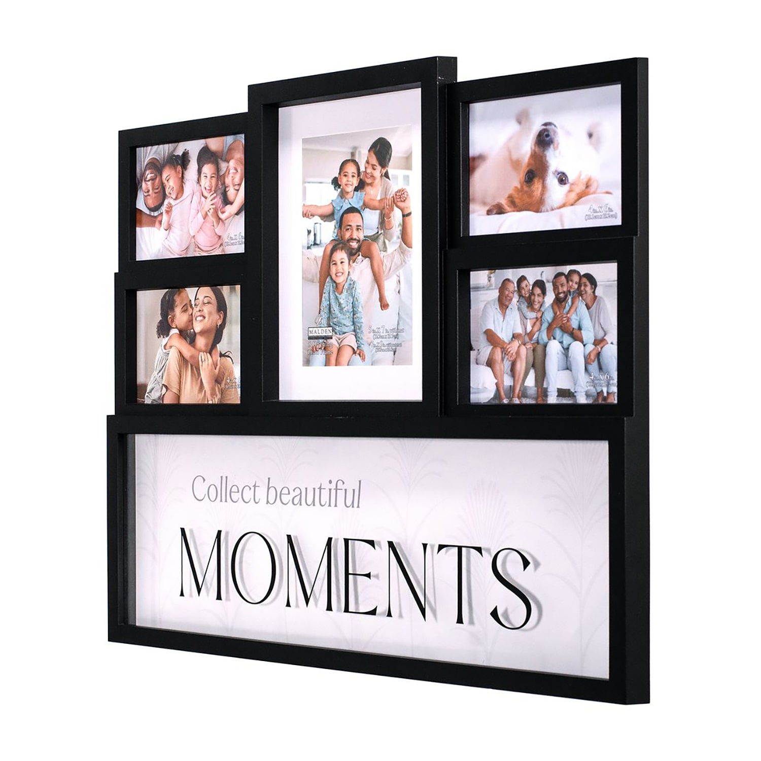 Malden 5-Op. Collect Beautiful Moments Black 5-Opening Collage Frame