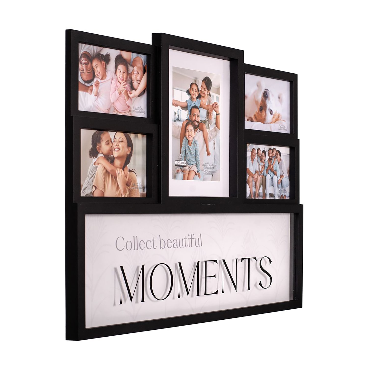 Malden 5-Op. Collect Beautiful Moments Black 5-Opening Collage Frame