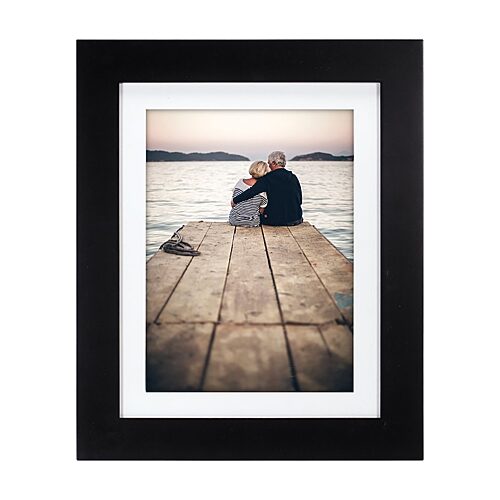 Malden 9x12/11x14 Manhattan Black 1-opening Wall Frame