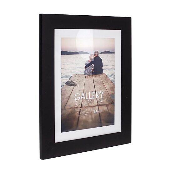Malden 9x12/11x14 Manhattan Black 1-Opening Wall Frame
