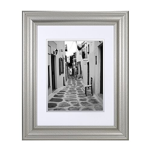 Malden 8x10/11x14 Silver Matted 1-opening Wall Frame