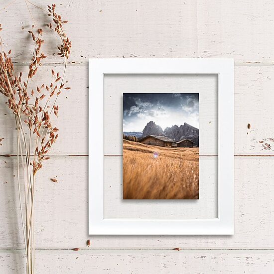 Malden 4 Pk 8x10 Gallery Float White 4-pc. Picture Frame Set