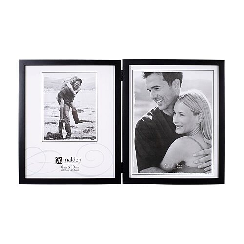 Malden 8x10 Dbl Vert Black Concepts 2-opening Tabletop Frame