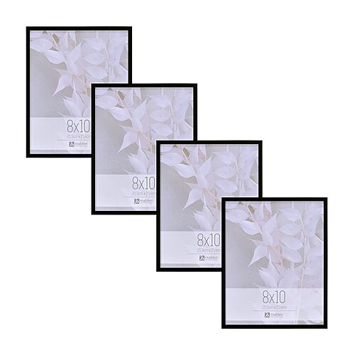 Malden 4pk 8x10 Tt Black 4-pc. Picture Frame Set