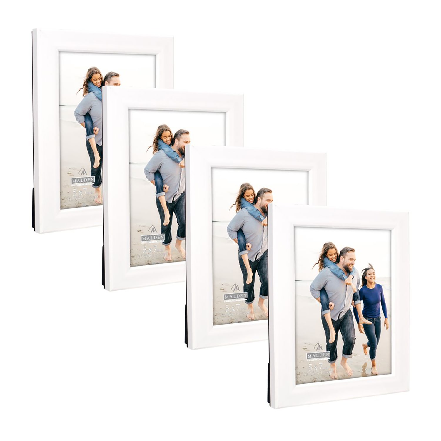 Malden 4pk. 5x7 White Mjr Gv 4-pc. Picture Frame Set