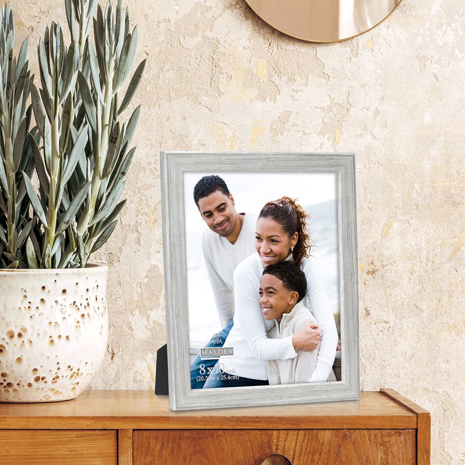 Malden 4 Pk Off White Gv 4-pc. Picture Frame Set